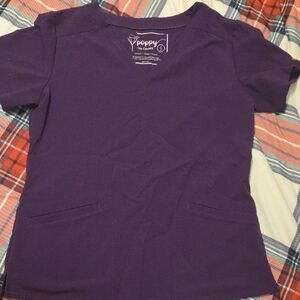 Poppy caswell Scrub Top